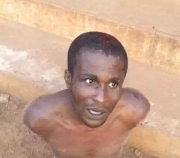 Notorious Armed Robber Caught Trying To Rape A Married Woman [Photos]